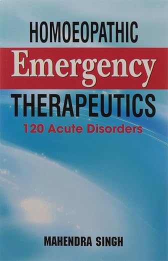 Buy Homoeopathic Emergency Therapeutics 120 Acute Disorders