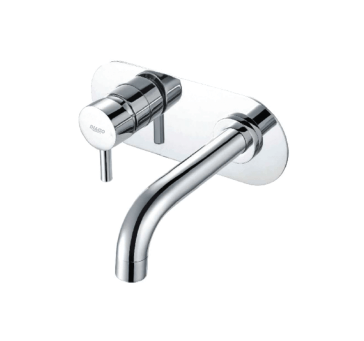 Buy Wall Mounted Single Lever Basin Mixer With Flange