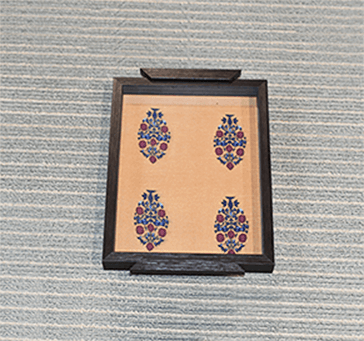 Buy Haveli Floral Motif Tray