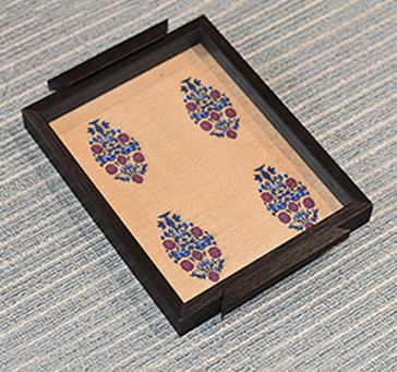 Buy Haveli Floral Motif Tray