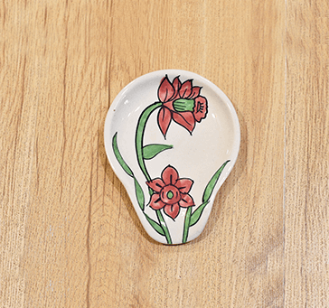 Buy Daffodil Pink Spoon Rest