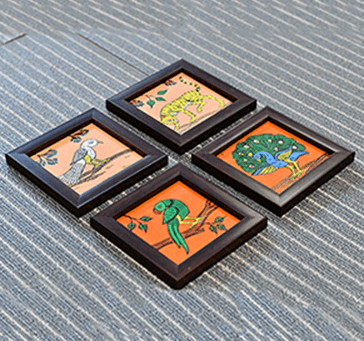 Buy Pattachitra Forest Inspirations Coaster Set