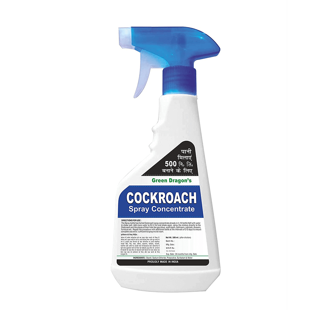 Buy Green Dragon's Cockroach Spray Concentrate (Pack Of 3) 1500ML