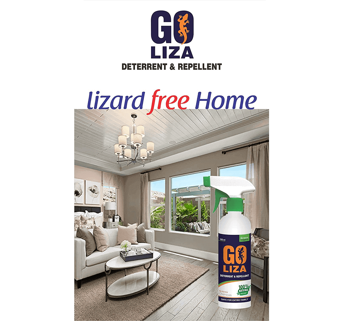 Buy Green Dragon's GO LIZA Deterrent & Repellent For Lizards 500 Ml