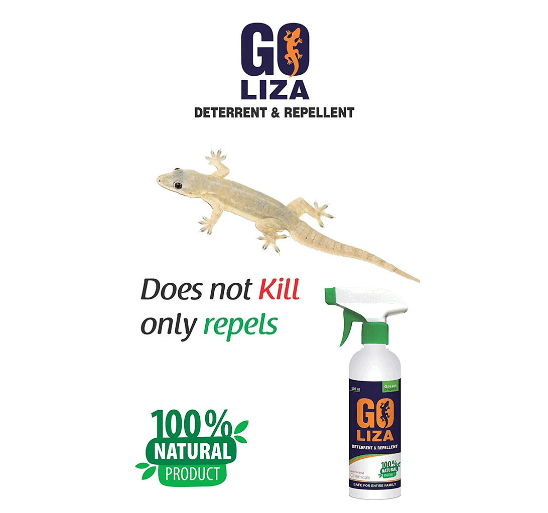 Buy Green Dragon's GO LIZA Deterrent & Repellent For Lizards 500 Ml