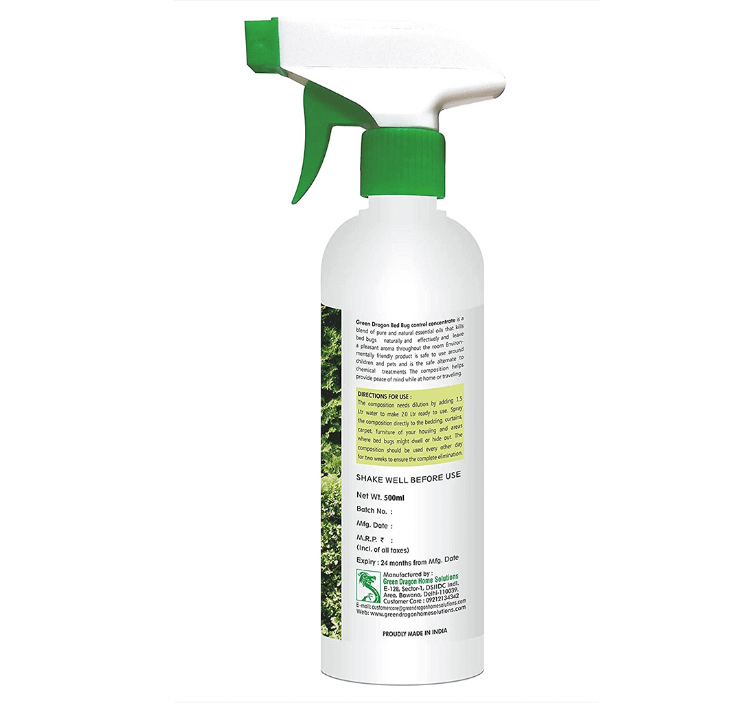 Buy Green Dragon's Natural & Organic Bed Bug Control Concentrate Makes 1.89 LTR