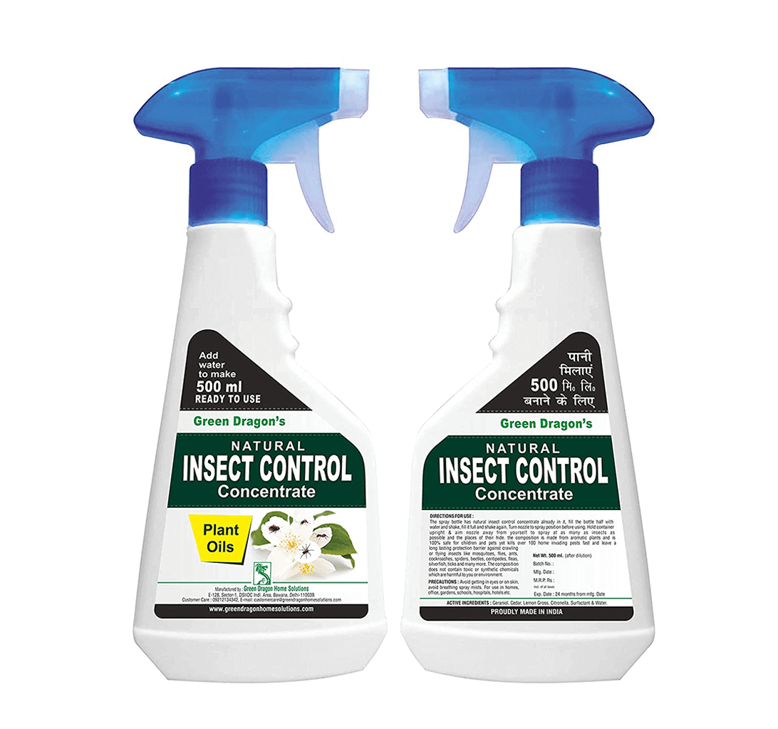 Buy Green Dragon's Natural Insect Control Concentrate Pack Of 3 (1500 Ml)