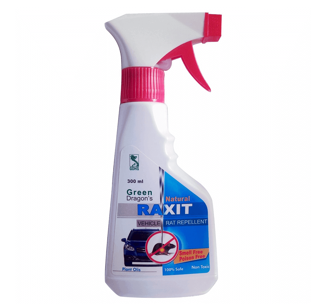 Buy Green Dragon's Natural Raxit Car Rat Repellent Spray (300ml)