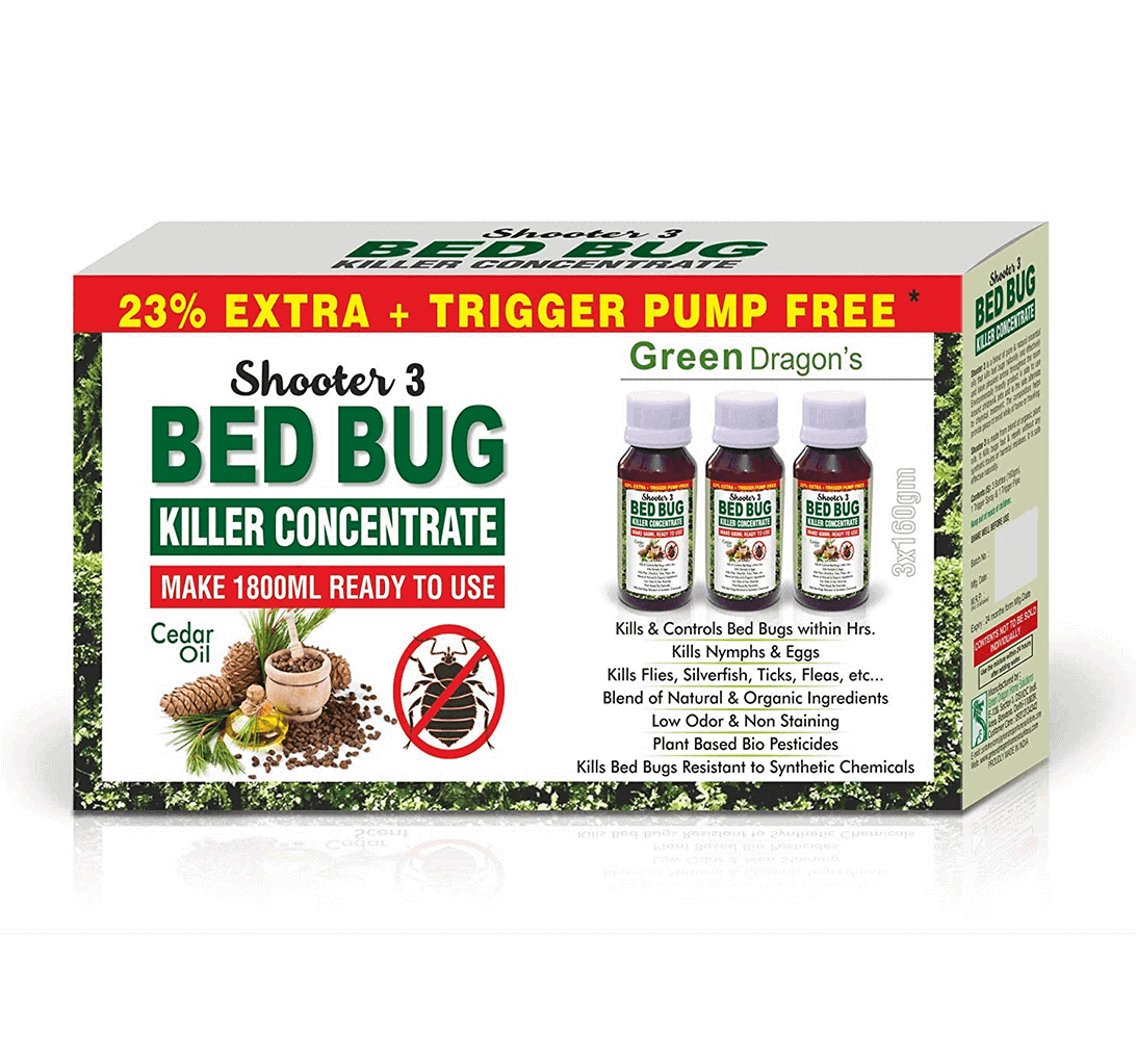 Buy Green Dragon's Shooter 3 Bed Bug Killer Concentrate - 1800ml