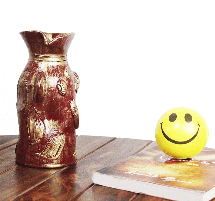 Buy Mehroon Ganpati Pot