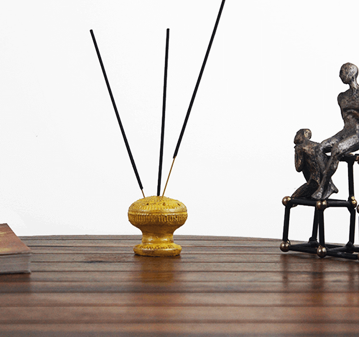 Buy Incence Stick Holder Yellow