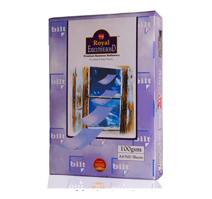 Buy Bilt Royal Executive Bond Paper - A4 - 100 GSM (500 Sheets - White)