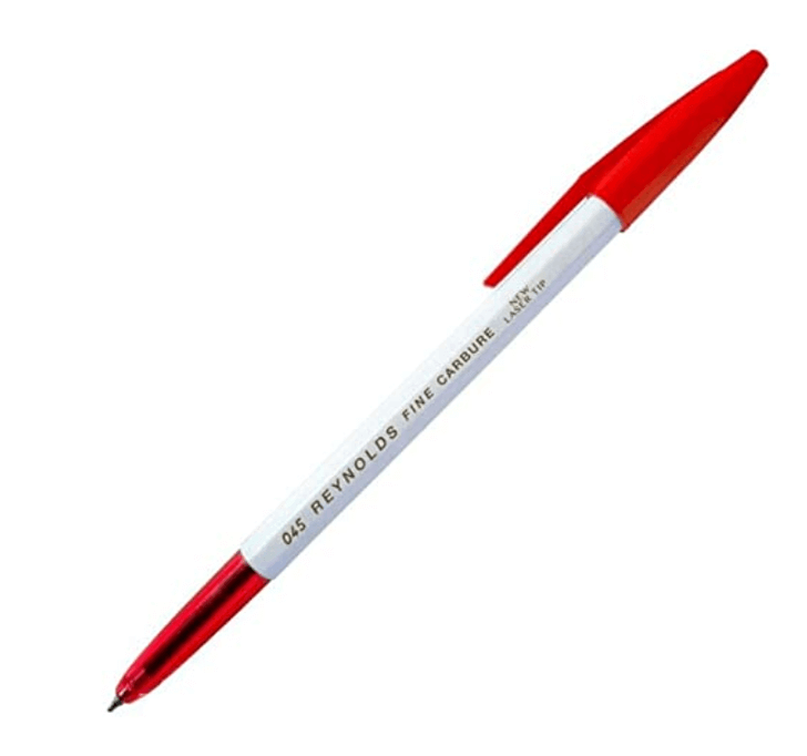 Buy Reynolds 045 Fine Carbure Ballpen (Red)