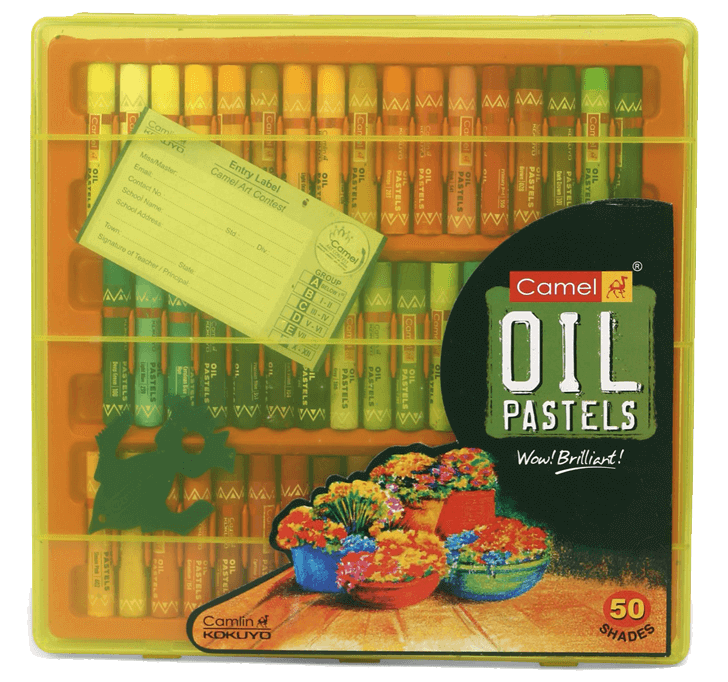Buy Camel - Oil Pastels (50 Shades)
