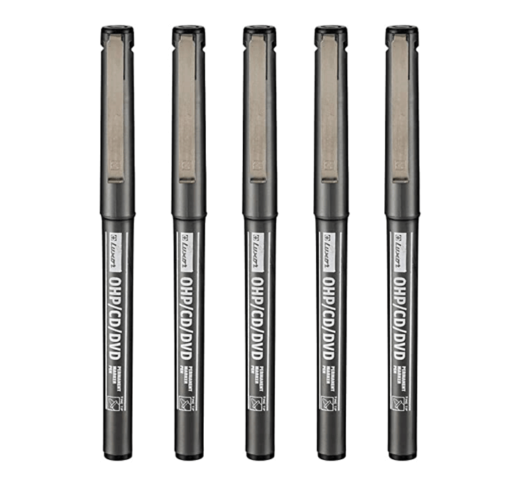 Buy Luxor CD And OHP Marker Pens (Black)