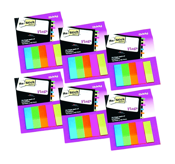 Buy Oddy Re Stick Flags (5 Colors)