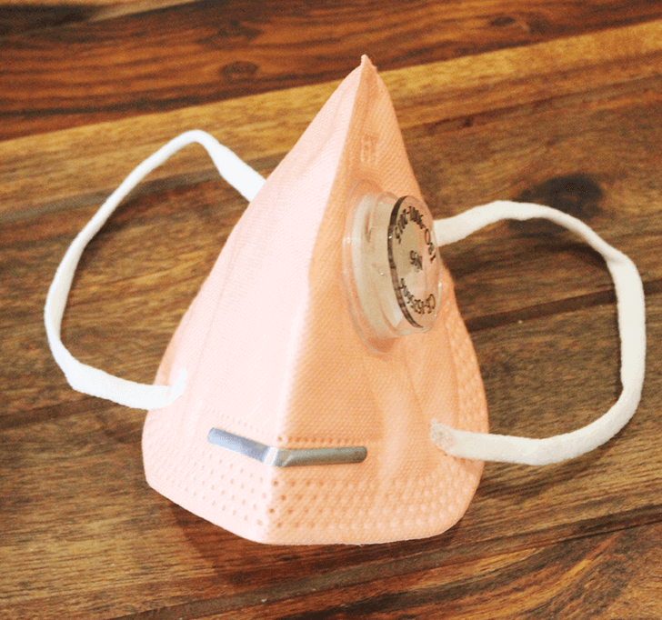 Buy N95 Protective Mask - Filteration Efficiency  Upto 95% (Pink)