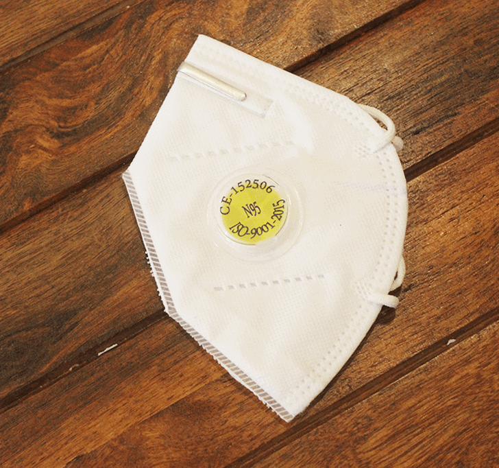 Buy N95 Protective Mask - Filteration Efficiency  Upto 95% (White)
