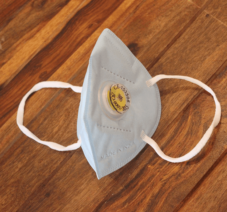 Buy N95 Protective Mask - Filteration Efficiency  Upto 95% (Blue)
