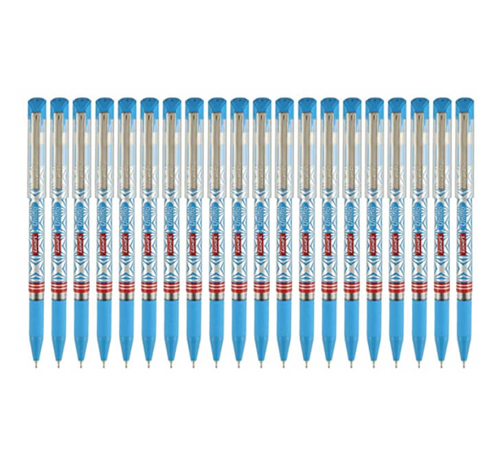 Buy Luxor Uniflo Ball Point Pen (Blue) (Premium Metal Clip)