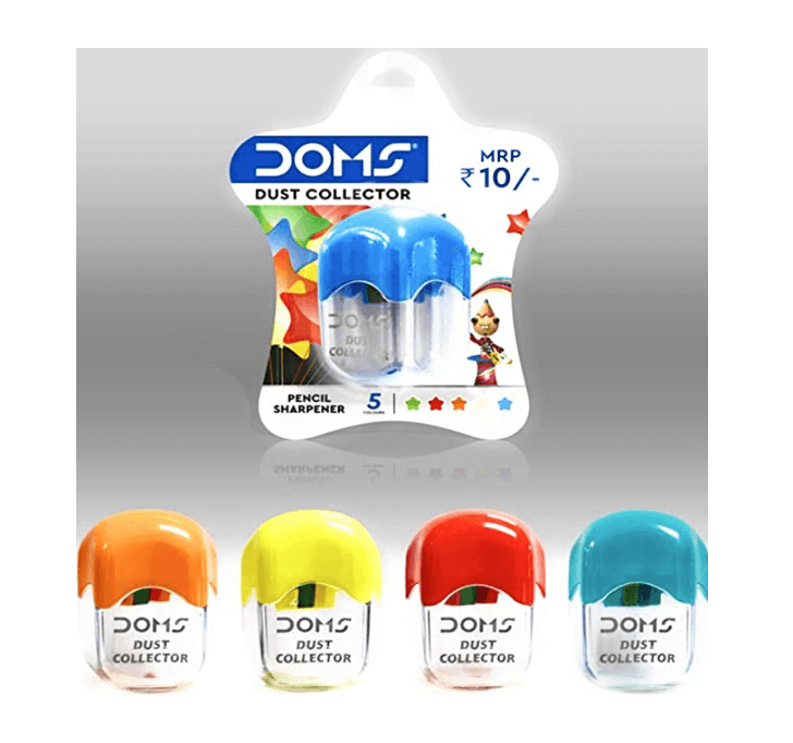 Buy DOMS Pencil SHARPENER Dust Collector (5 Colours)