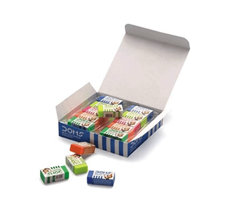 Buy DOMS Coloured Erasers (20 Pieces)