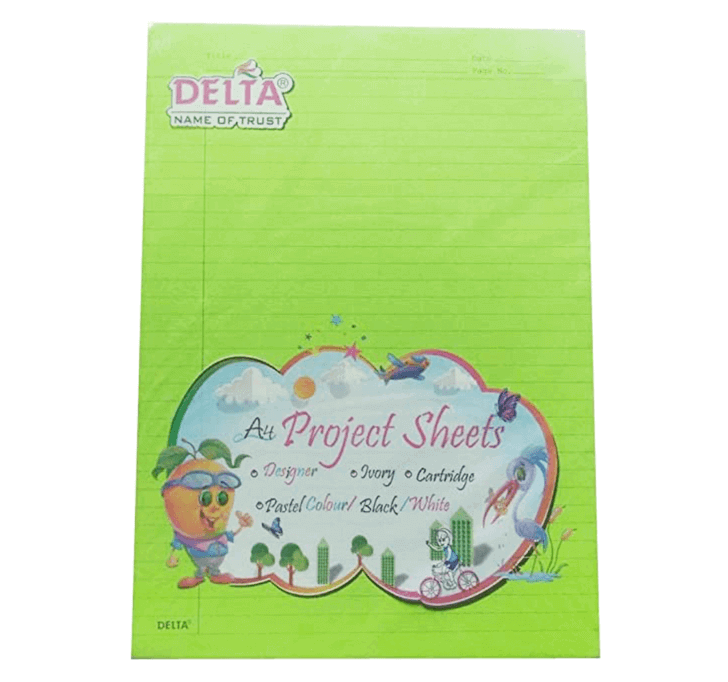 Buy Delta A4 Project Sheets (20 Sheets)
