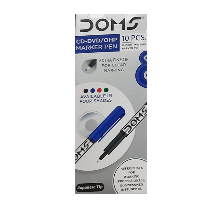 Buy DOMS CD-DVD/OHP (Blue Color) Marker Pen