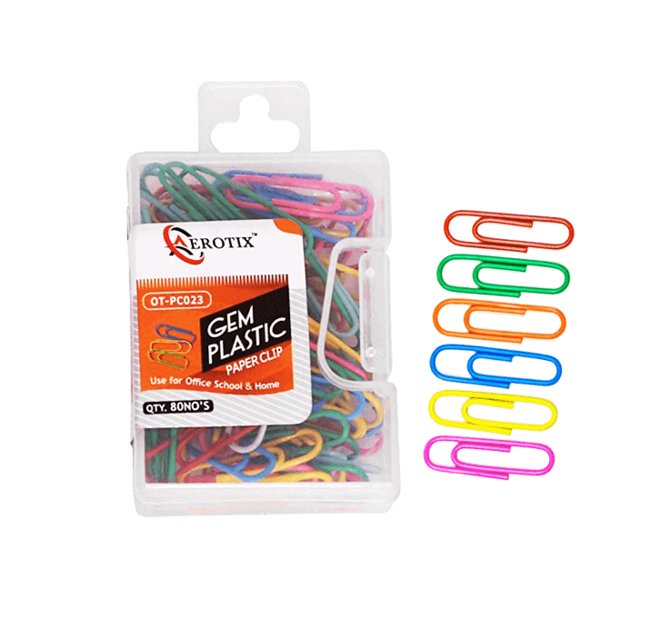 Buy Aerotix Premium Quality GEM Paper Clip (Qty. 80) (28mm)