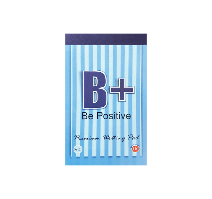 Buy B+ Be Positive Premium Writing Pad (Small Size)