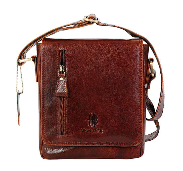 Buy ADAM BURK Porto Cross Body Leather Bag