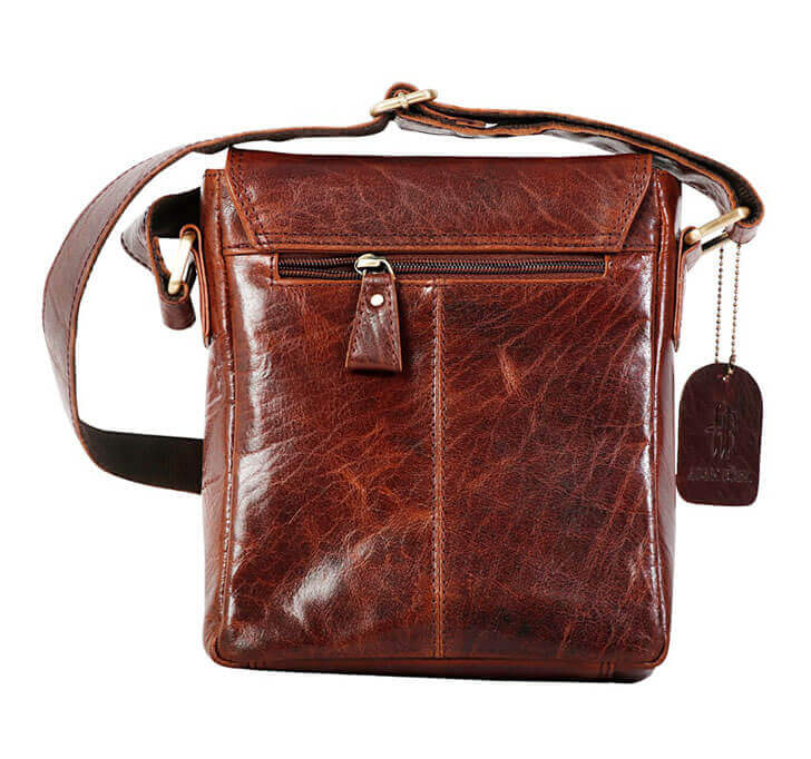 Buy ADAM BURK Porto Cross Body Leather Bag