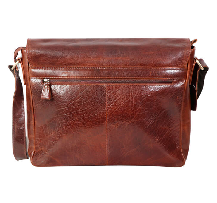 Buy ADAM BURK Remo Leather Bag (Potfolio Bag)