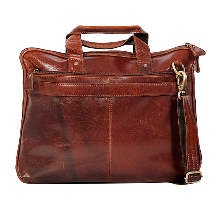 Buy ADAM BURK Roxy Leather Bag (Laptop Bag)