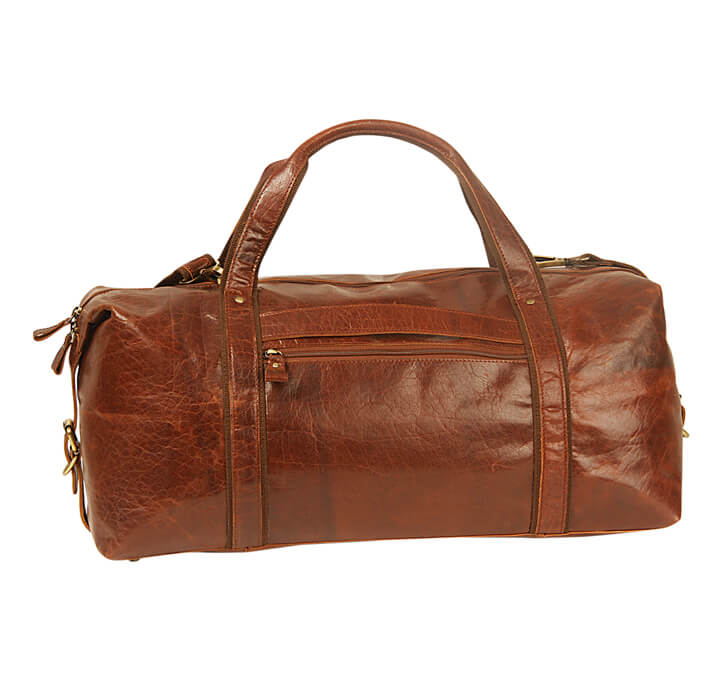 Buy ADAM BURK Jumbo Weekender Leather Bag