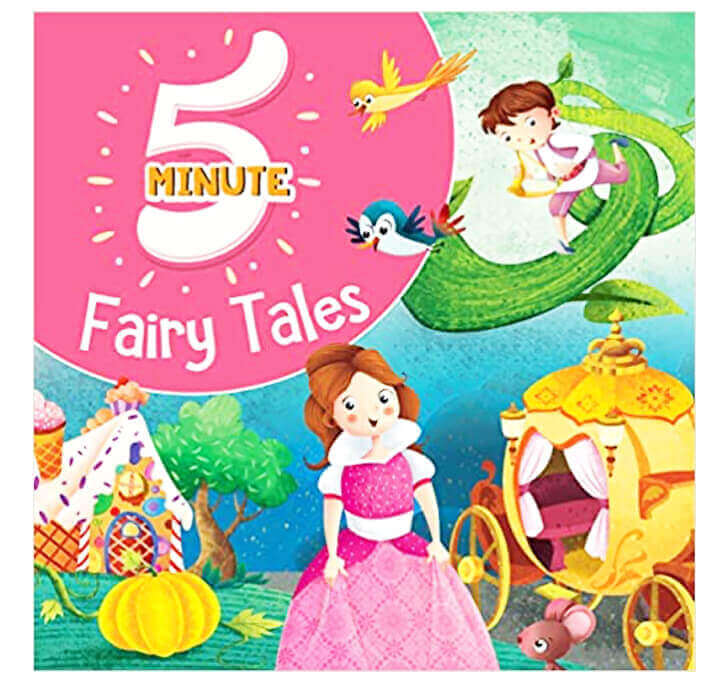 Buy 5 Minute Fairy Tales (Premium Quality Padded & Glittered Book)