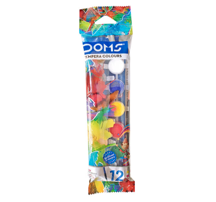 Buy DOMS Tempera Colours (12 Shades)