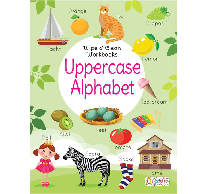 Buy Wipe & Clean Workbook With Free Pen Uppercase Alphabet