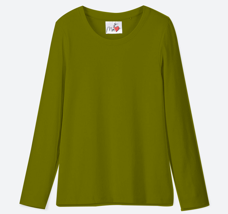 Buy MaYo Girl Olive T-Shirt