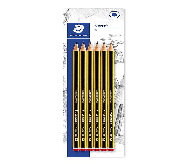 Buy STAEDTLER Noris 120-2Bk6Da Pencil Hb Pack Of 6 On Blister Card
