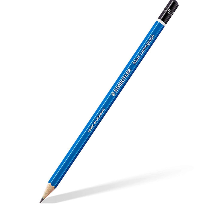 Buy Staedtler Mars Lumograph 2B Pencil (Pack Of 12)