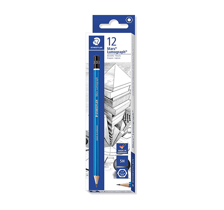 Buy Staedtler Mars Lumograph 100-5H Pencil (Box Of 12)