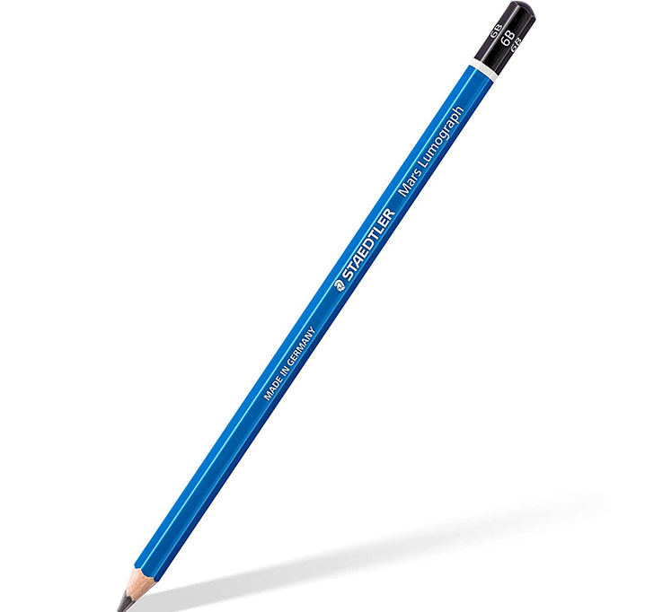 Buy Staedtler Mars Lumograph 6B Pencil, Pack Of 12