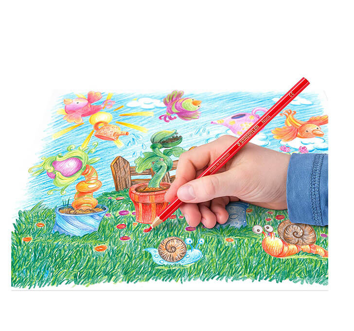 Buy Staedtler Noris Club 144 NC12 Colouring Pencil, 12 Shades