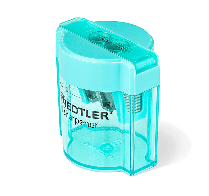 Buy Staedtler Design Journey Double Pencil Tub Sharpener (Blue)