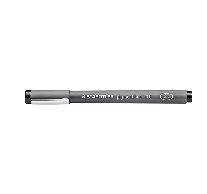 Buy Staedtler Pigment Liner, 1.0mm, Black Ink,Pack Of 1