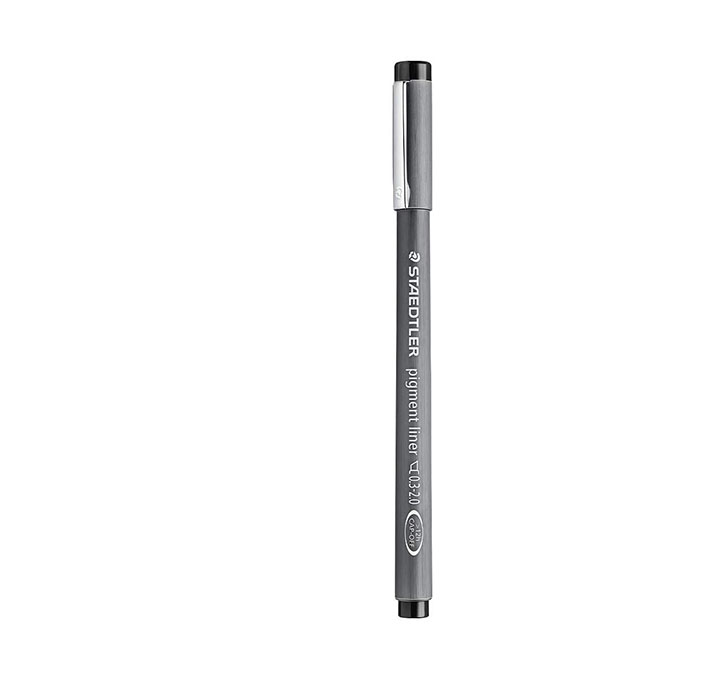 Buy Staedtler Pigment Liner - Fineliner 0.3-2.0Mm Chiseltip - Black