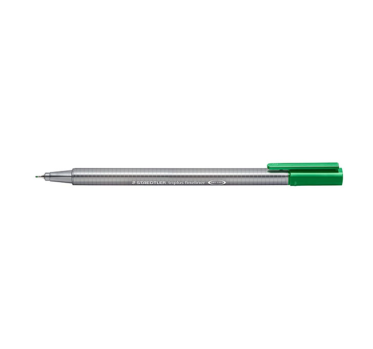 Buy Staedtler Triplus Fineliner Marker Pen - 0.3 Mm - Green