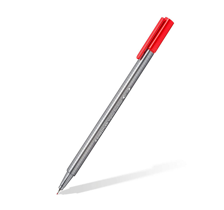 Buy Staedtler Triplus Fineliner 0.3mm Pen Set - Pack Of 12