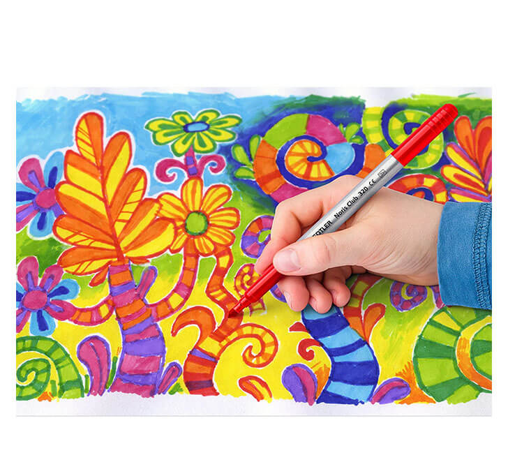 Buy Staedtler Noris Club 320 NWP12 Fibre Tip Pen